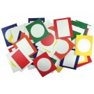 Hrací karty k paravanu - Barvy a tvary 40 ks (MD)