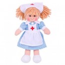 Látková panenka Zdravotní sestřička Nancy 25cm