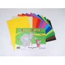 Kreslící karton - mix barev  A4/60ks/180g
