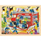 Puzzle – hasiči při zásahu, 48 dílů