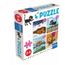 4 puzzle - kočka