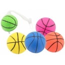 Míček basketbal v síťce - guma 8,5cm
