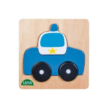 Dřevěné puzzle, policie