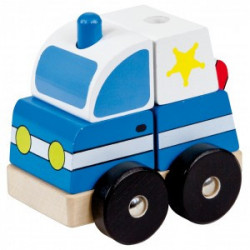 Dřevěné puzzle, policie