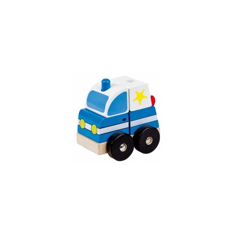 Dřevěné puzzle, policie