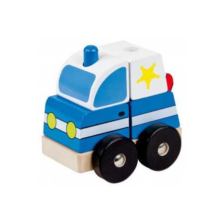 Dřevěné puzzle, policie