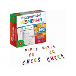 Magnetická písmenka na lednici