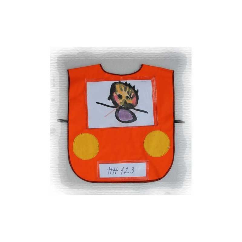 Vestička auto - oranžové Vestička auto - oranžové