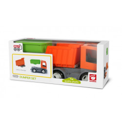 Igráček MULTIGO 1+2 sklápěčka - Eco box