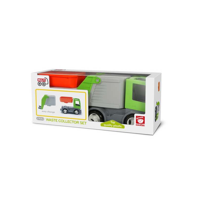 Igráček MULTIGO 1+2 popeláři - Eco box