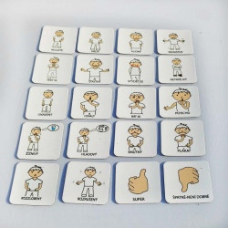 Set 20 ks piktogramů – Emoce