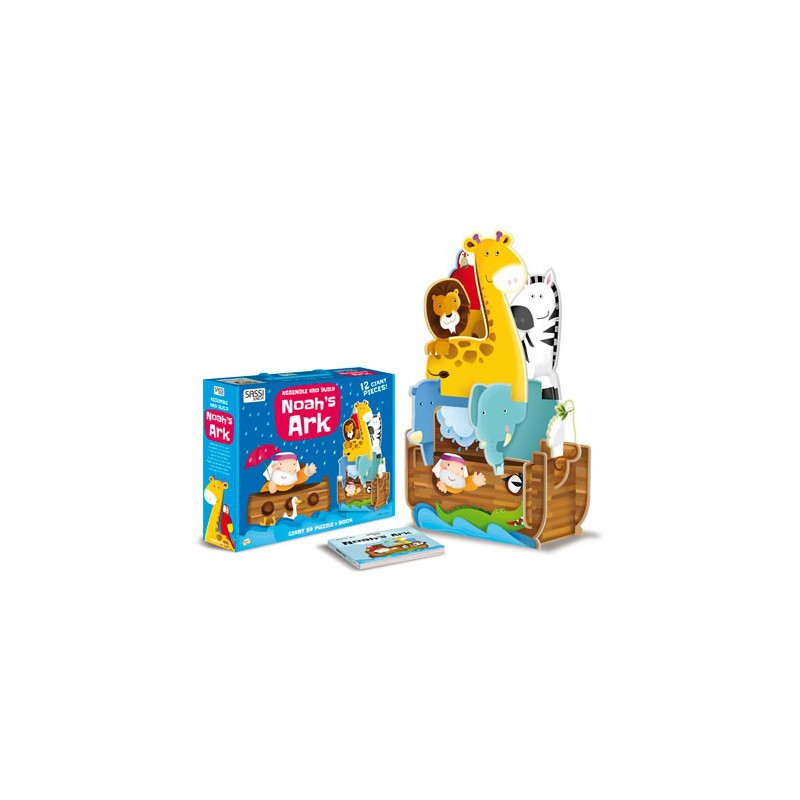 Velké 3D EKO Puzzle Noemova archa 
