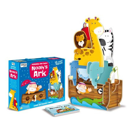 Velké 3D EKO Puzzle Noemova archa 