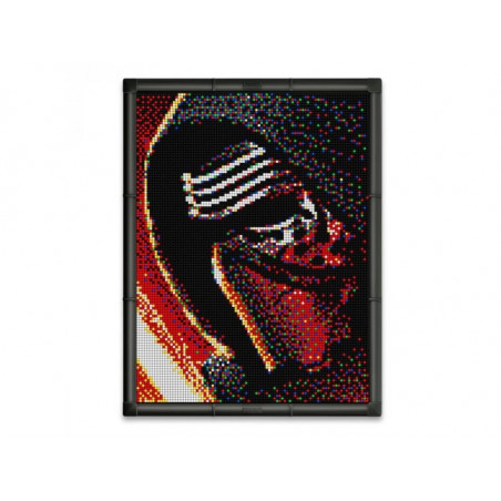 Pixel Art 9 Star Wars Kylo Ren