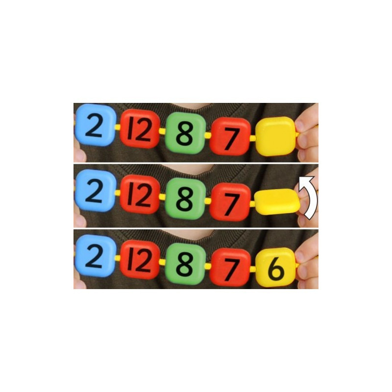 Korálky s čísly 1 - 20