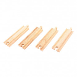 Střední rovné koleje vláčkodráhy  - 16cm - 4ks