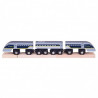 Vláček  Rychlík Eurostar E320 + 3 koleje