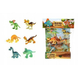 Veselá zvířátka Dinosauři 6 ks