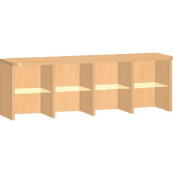 Šatní lavice Petra pro 3 děti-hl. 35cm (02737)