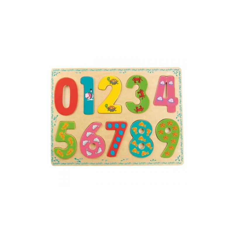 Počítání - Puzzle číslice