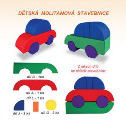 Molitanová stavebnice Osobní auta