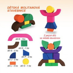 Molitanová stavebnice Panenka, želva