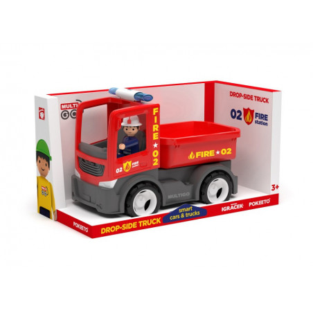 MULTIGO FIRE valníček s řidičem