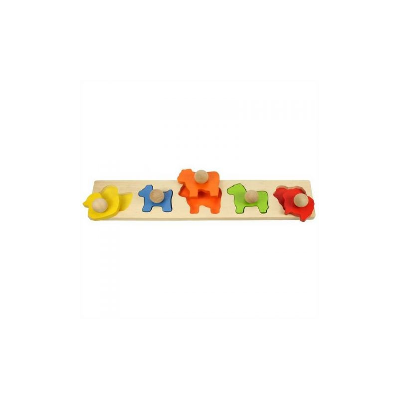 Vkládací puzzle zvířata