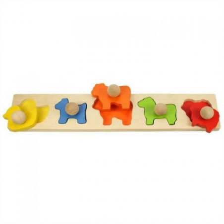 Vkládací puzzle zvířata