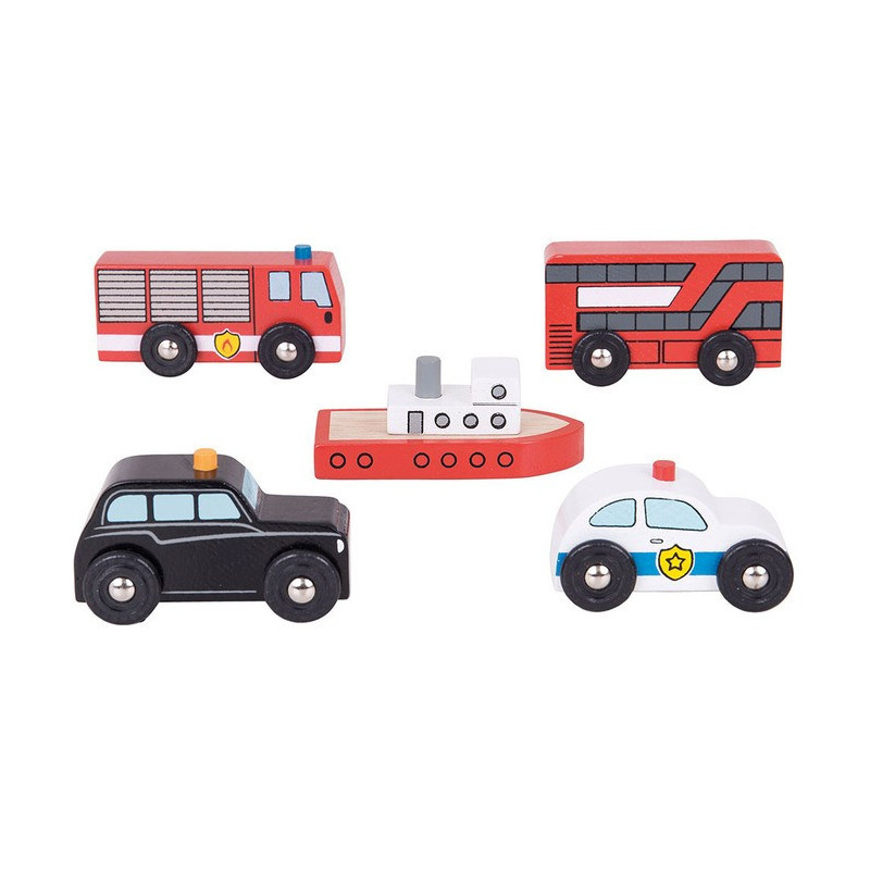 Bigjigs Rail Městské auta