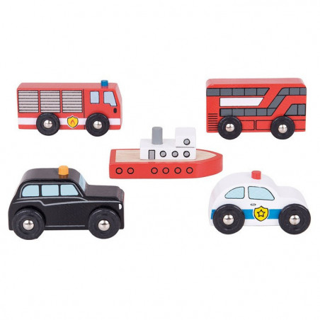 Bigjigs Rail Městské auta