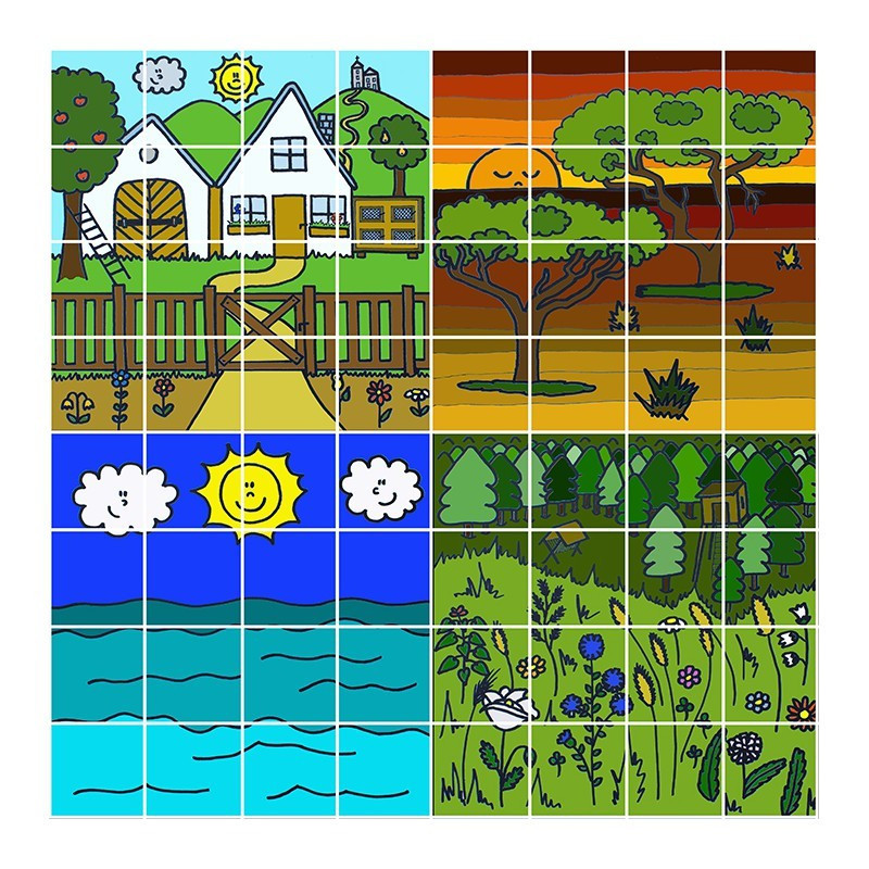 Puzzle - Příroda