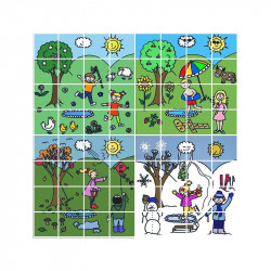 Puzzle - Roční období