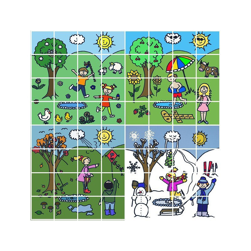 Puzzle - Roční období