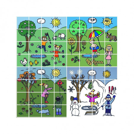 Puzzle - Roční období