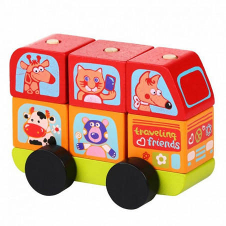 Minibus šťastná zvířátka