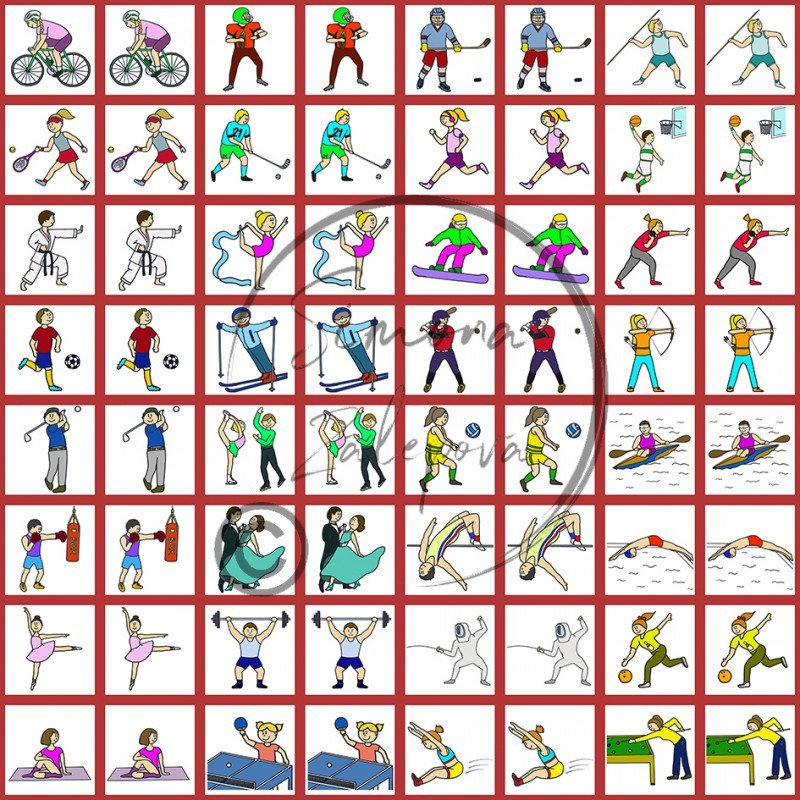 Pexeso - Sporty
