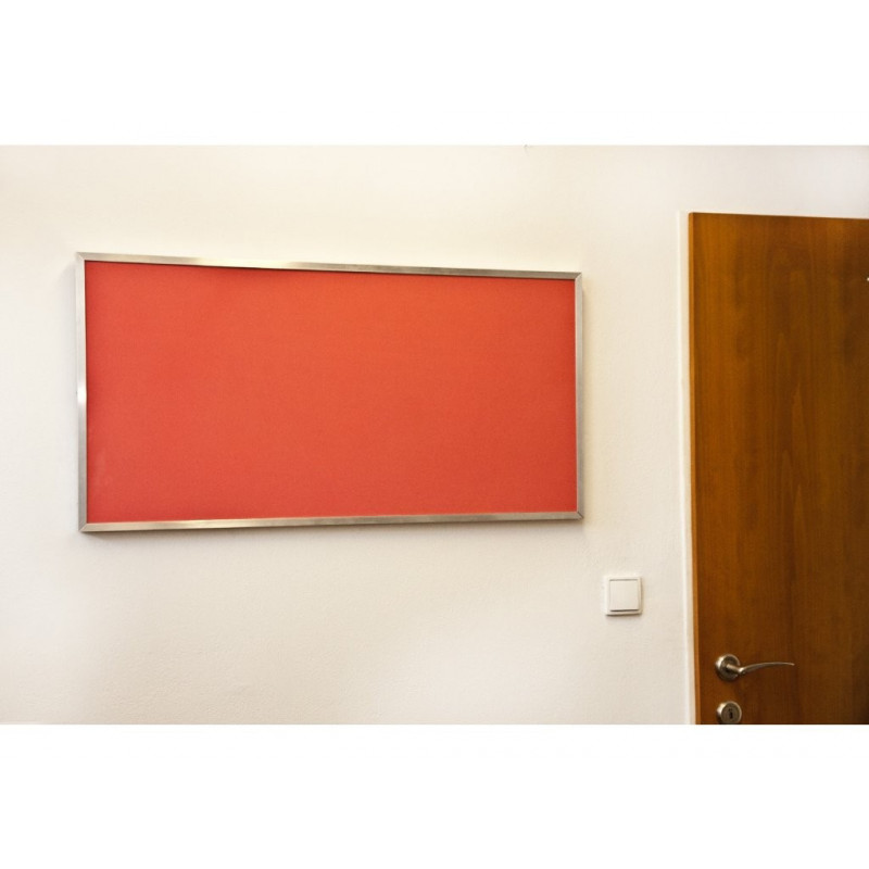 Pěnová nástěnka s hliníkovým rámem 100 x 100 cm