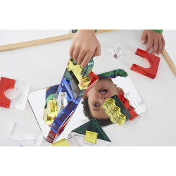 Geokostky na světelný panel + předlohy