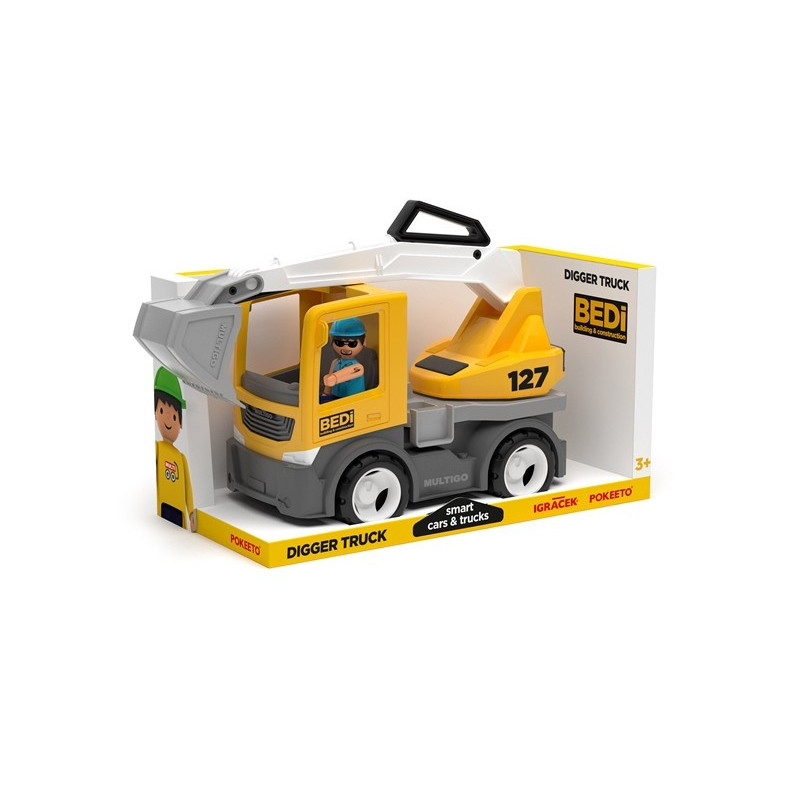 MULTIGO BUILD bagr s řidičem