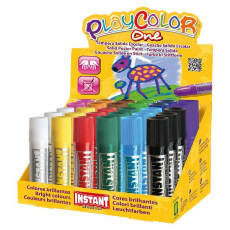 Pevná tempera BASIC - 30ks
