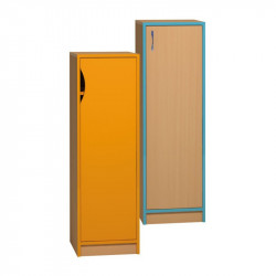 Skříňka s dvířky - 40x121x45 cm (02S020)