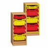 Skříňka na plastové boxy - 36x76 cm (02S093)