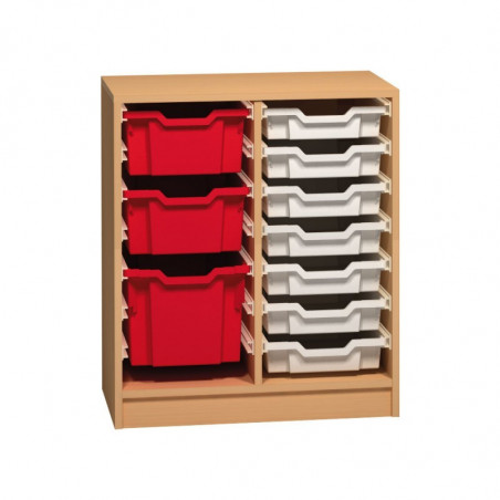 Skříňka na plastové boxy - 71x76 cm (02S107)