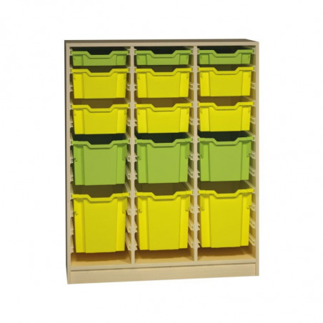Skříňka na plastové boxy - 105x121 cm (02S095)