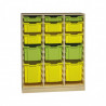 Skříňka na plastové boxy - 105x121 cm (02S095)