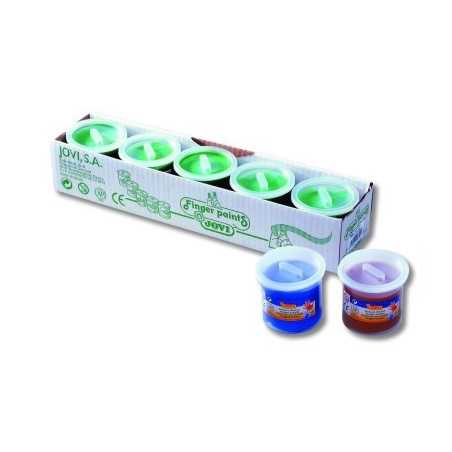 Prstové barvy 5 × 125 ml