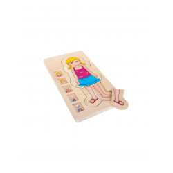 Puzzle Anatomie holka