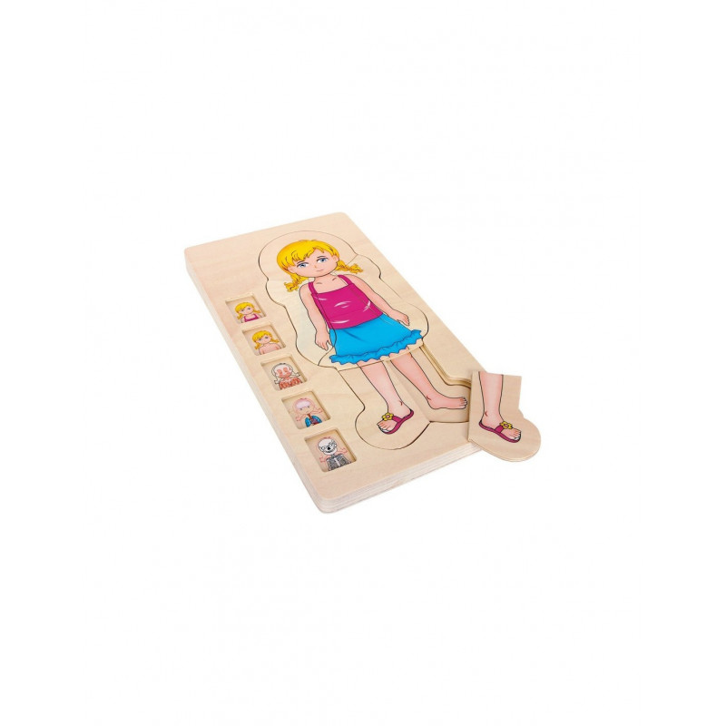 Puzzle Anatomie holka