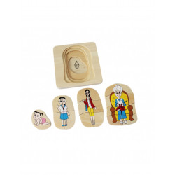 Puzzle Anatomie holka